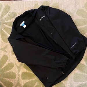 Columbia Men's Classic Black Windbreaker